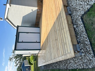 Finished deck project