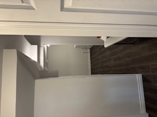 Basement renovation detail