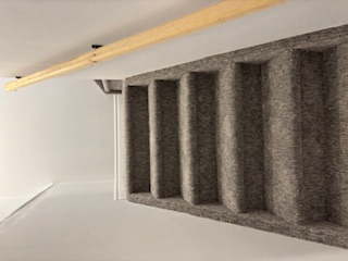 Completed basement detail