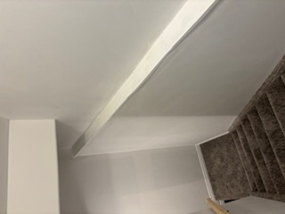 Completed basement renovation